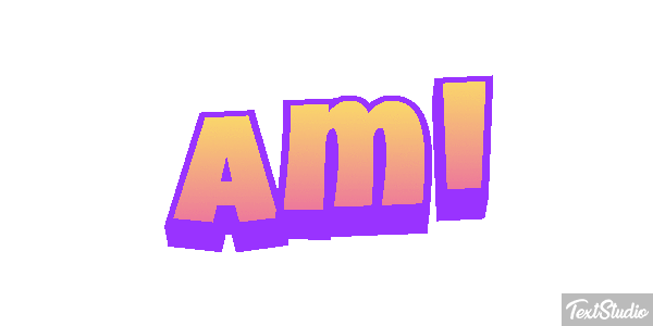 Ami Text effect