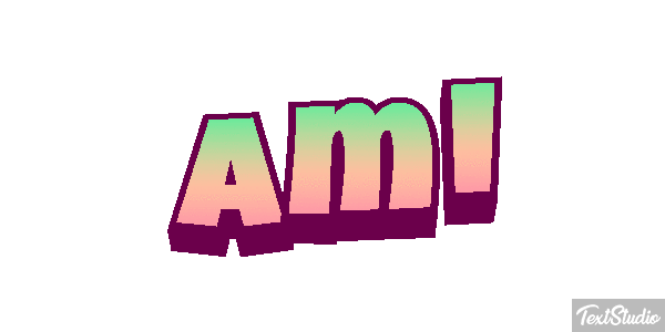 Ami Text effect