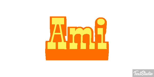 Ami Text effect