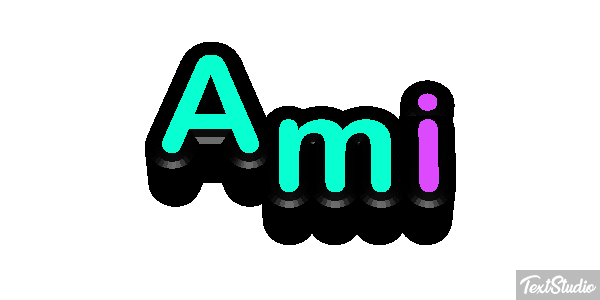 Ami Text effect