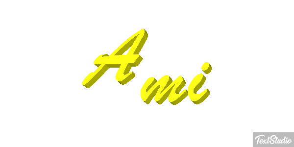 Ami Text effect