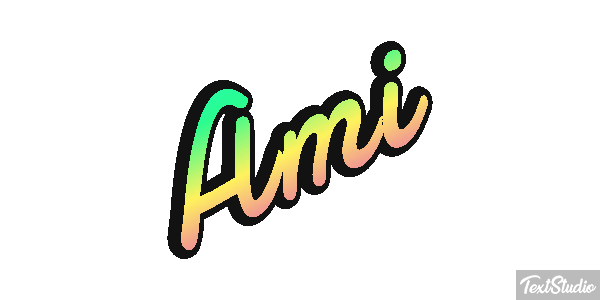 Ami Text effect