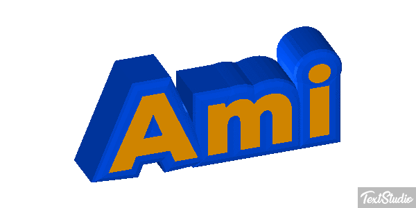 Ami Text effect
