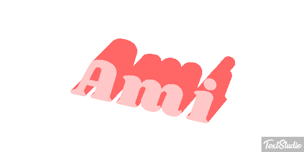 Ami Text effect