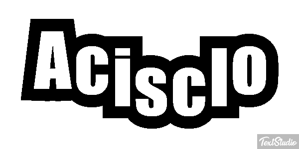Acisclo Efecto de texto