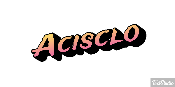 Acisclo Efecto de texto