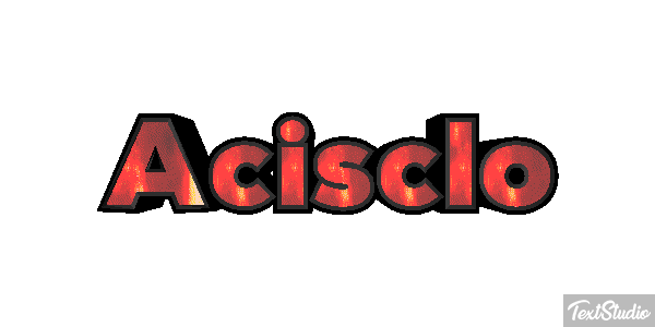 Acisclo Efecto de texto
