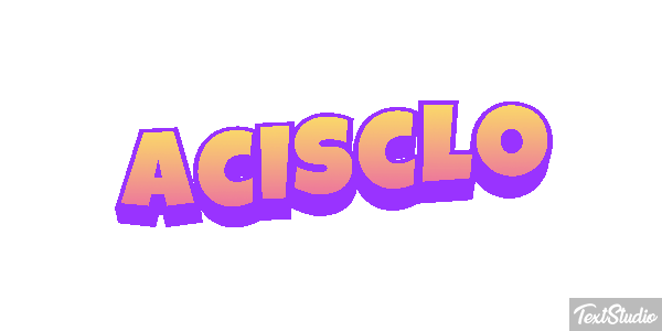 Acisclo Efecto de texto