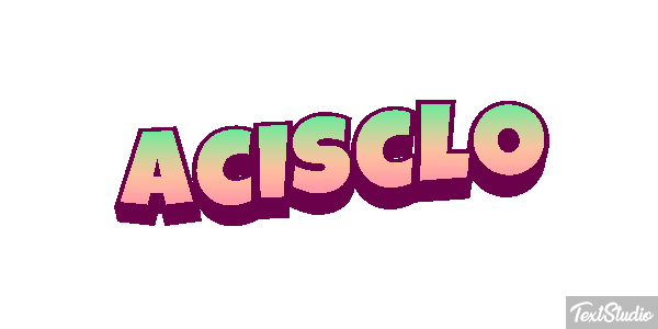Acisclo Efecto de texto