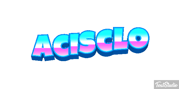 Acisclo Efecto de texto