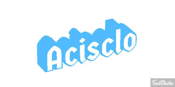 Acisclo Efecto de texto
