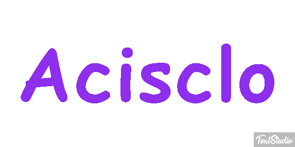 Acisclo Efecto de texto