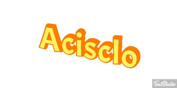 Acisclo Efecto de texto