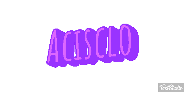 Acisclo Efecto de texto