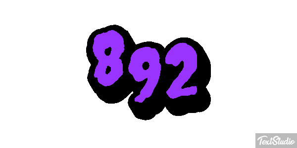 892 テキスト効果
