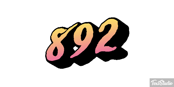 892 テキスト効果