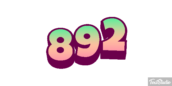 892 テキスト効果