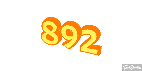 892 テキスト効果