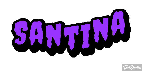 Santina Текстовый эффект