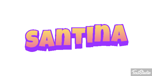 Santina Текстовый эффект