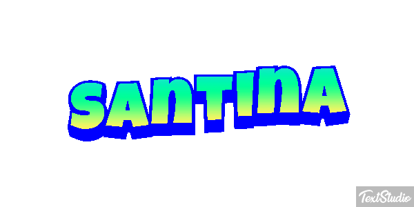 Santina Текстовый эффект