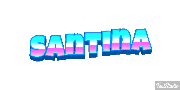Santina Текстовый эффект