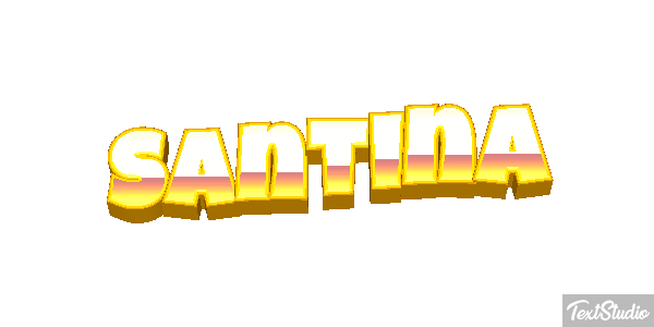 Santina Текстовый эффект