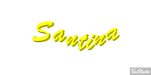 Santina Текстовый эффект