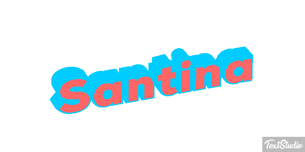 Santina Текстовый эффект