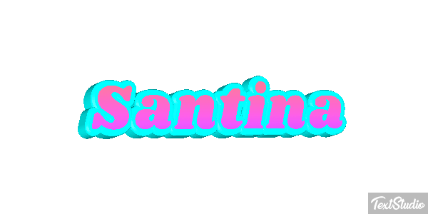 Santina Текстовый эффект