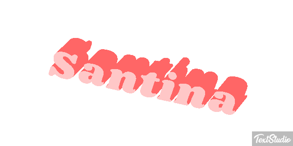Santina Текстовый эффект