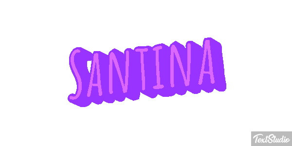 Santina Текстовый эффект