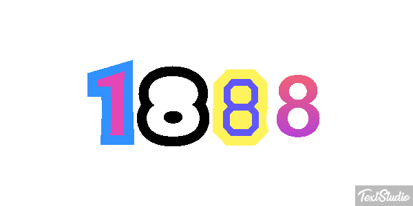 1888 Effet de texte