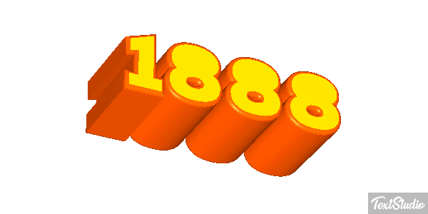 1888 Effet de texte