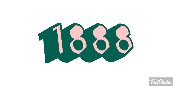 1888 Effet de texte