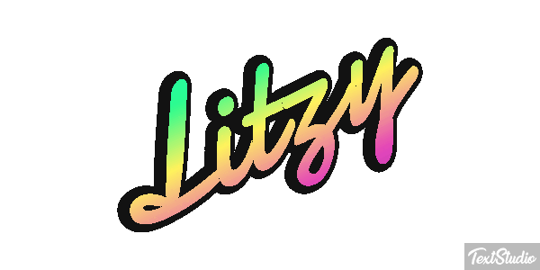 Litzy Text effect