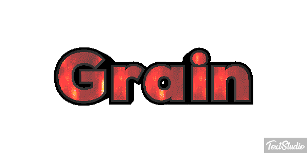 Grain Text effect