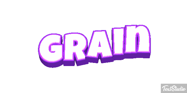Grain Text effect