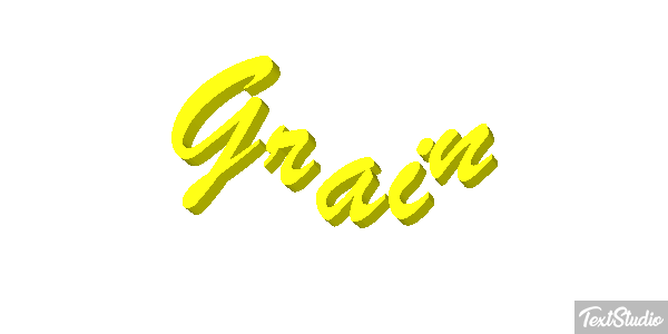Grain Text effect