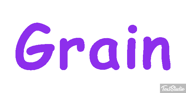 Grain Text effect
