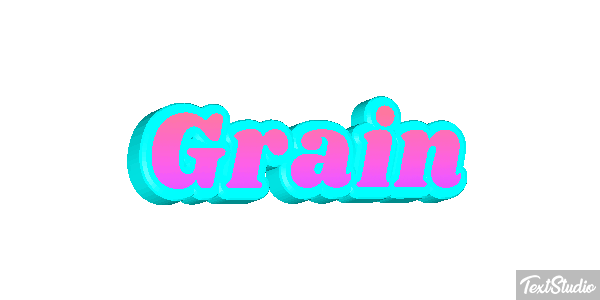 Grain Text effect