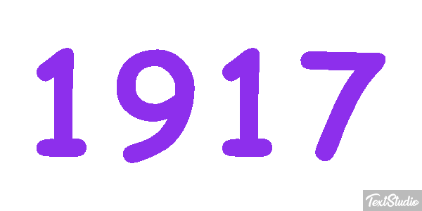 1917 Effetto testo
