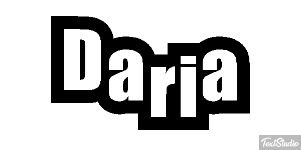 Daria Text effect