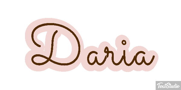 Daria Text effect