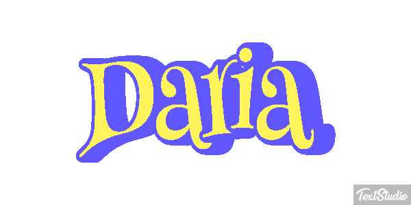Daria Text effect