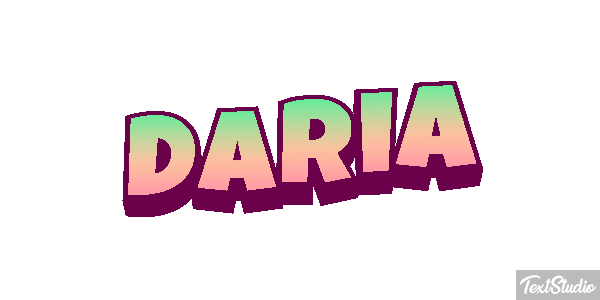 Daria Text effect