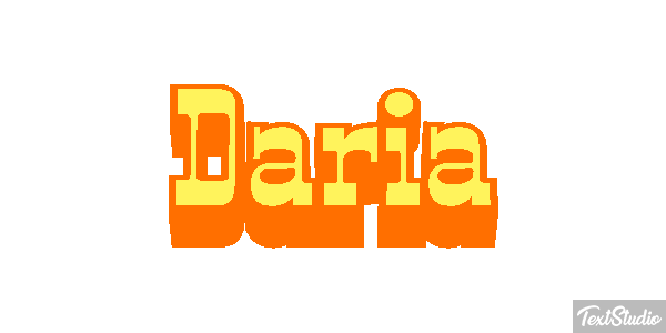 Daria Text effect