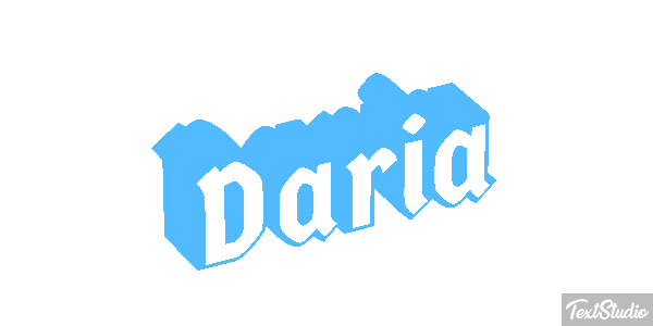 Daria Text effect