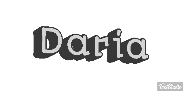 Daria Text effect
