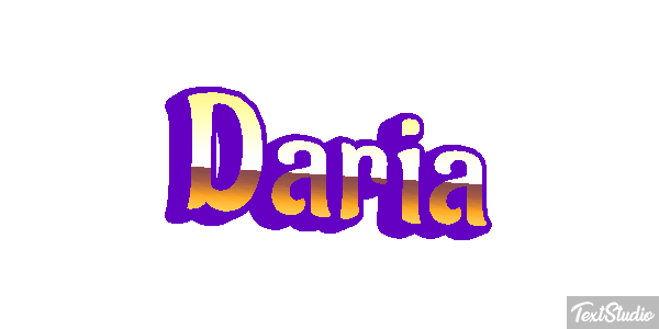 Daria Text effect